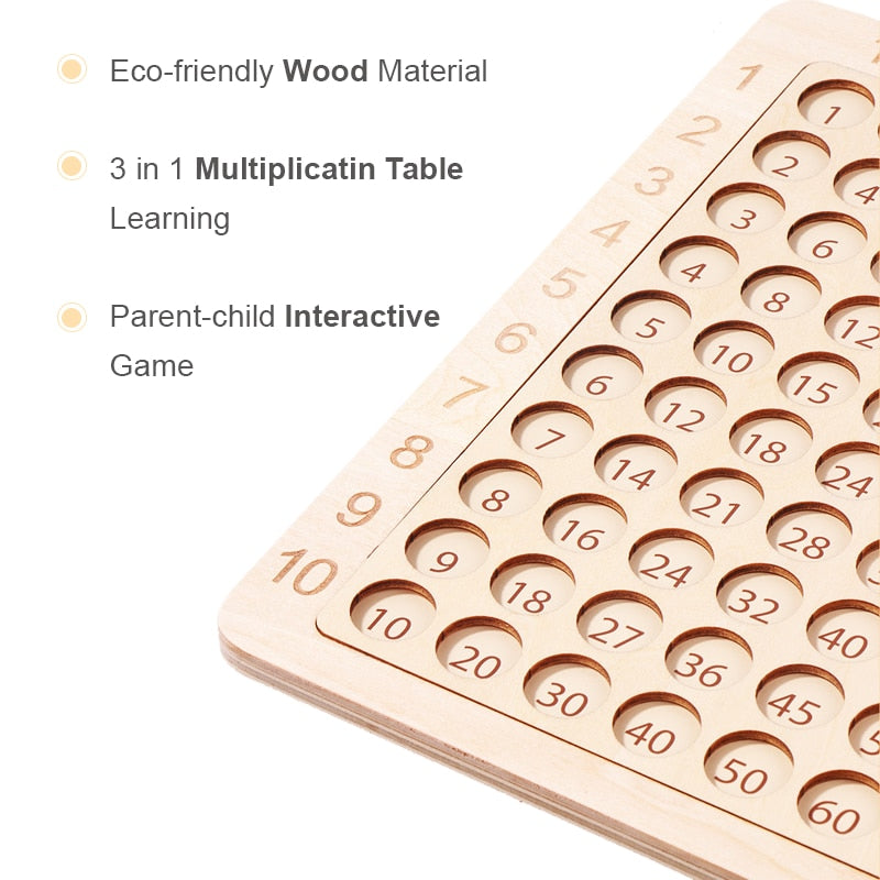 Matematicando™ Montessori gioco da tavolo tabelline